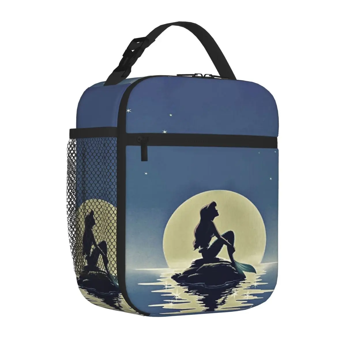 Hot Sale Mermaid 03 Toddler Style Food Cooler Bag Yard Party Carry Lunch Bag