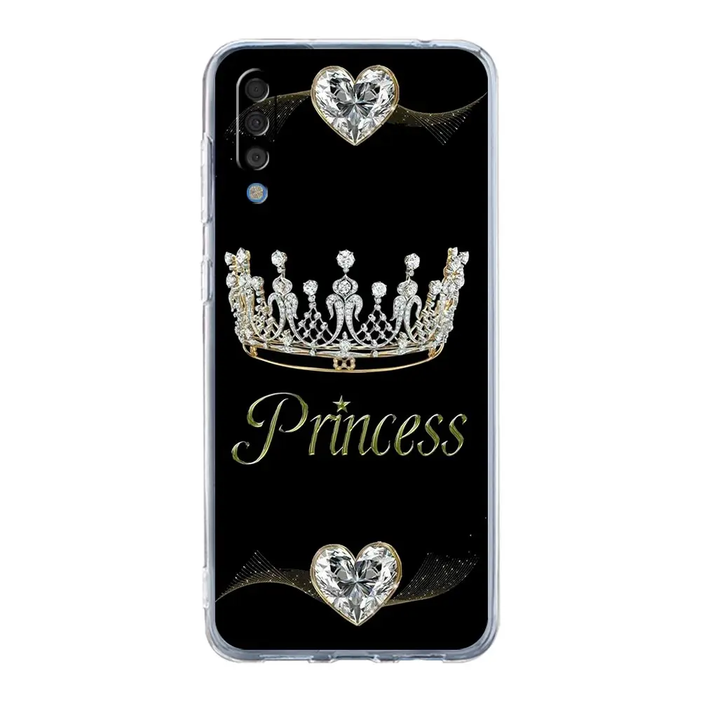 Clear Phone Case For Samsung A14 A50 A70 A30 A40 A20E A10S A20S A02S A04S A12 A22 A32 A34 A52 5G A54 Queen Freddie Mercury Cover