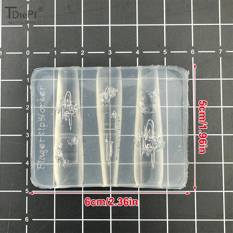 Silicone Nail Mold Flower Butterfly Shape Nail Decorations Nail Carving Nail Salon DIY Stereoscopic Manicure Tools