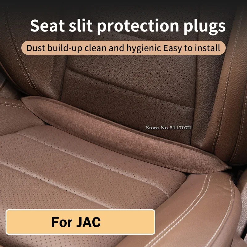 

Plug-In Car Seat Gap Filler Elastic EVA Car Seat Crevice Filling Strip Blocker Prevent Dropping For JAC Refine S3 SOL Star Sharp