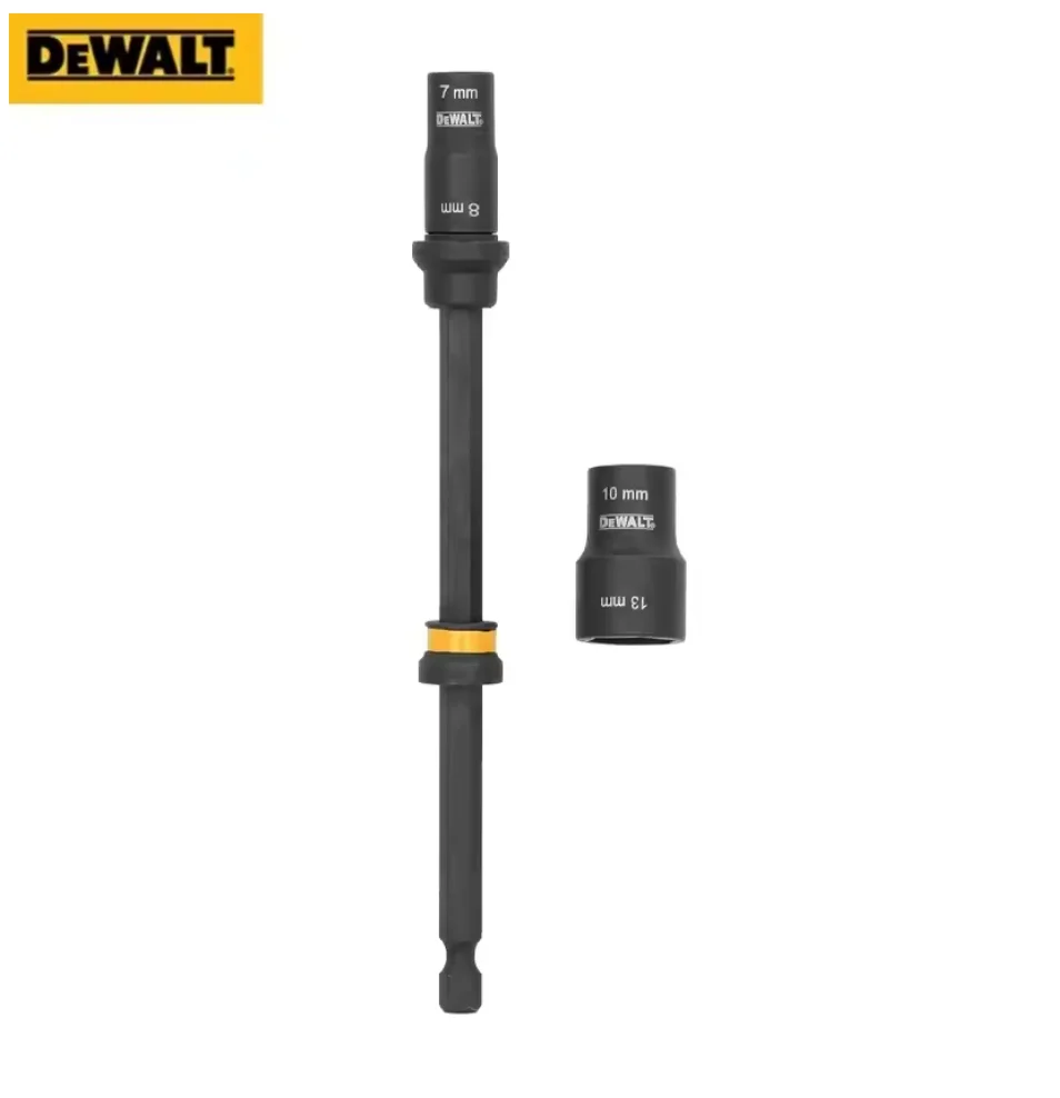 

DEWALT DWADENDEXT-2MM 7/8/10/13 мм Набор торцевых головок 6'' с удлинителем, двусторонний ключ для гаек, аксессуары для электроинструментов