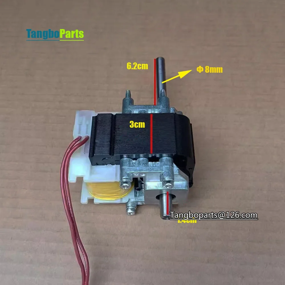 

Refrigerator Spare Parts Double End Shaft 220V 0.35A 1150r/min ZYD-2J Series 50W Cooling Motor
