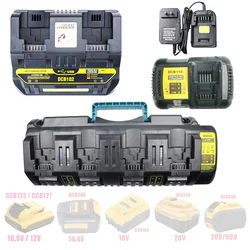 Li-Ion Battery Charger DCB104 DCB102 DCB118 DCB1418 For Dewalt 14.4V 18V 20V 60V Lithium Battery DCB140 DCB183 DCB200