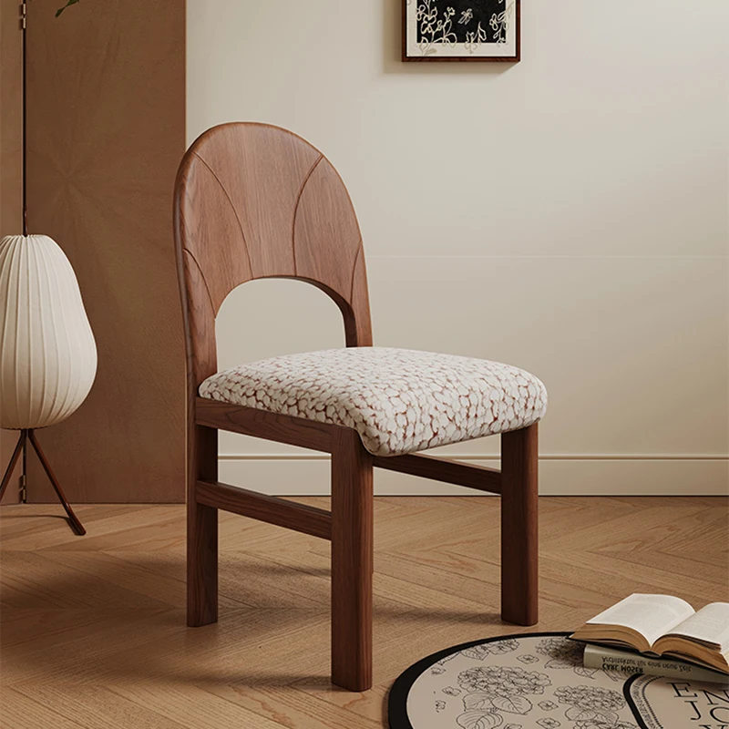

Wedding Wooden Dining Chairs Vintage Restaurant Lazy Designer Dining Chairs Single Kitchen Muebles De Cocina Hotel Furniture