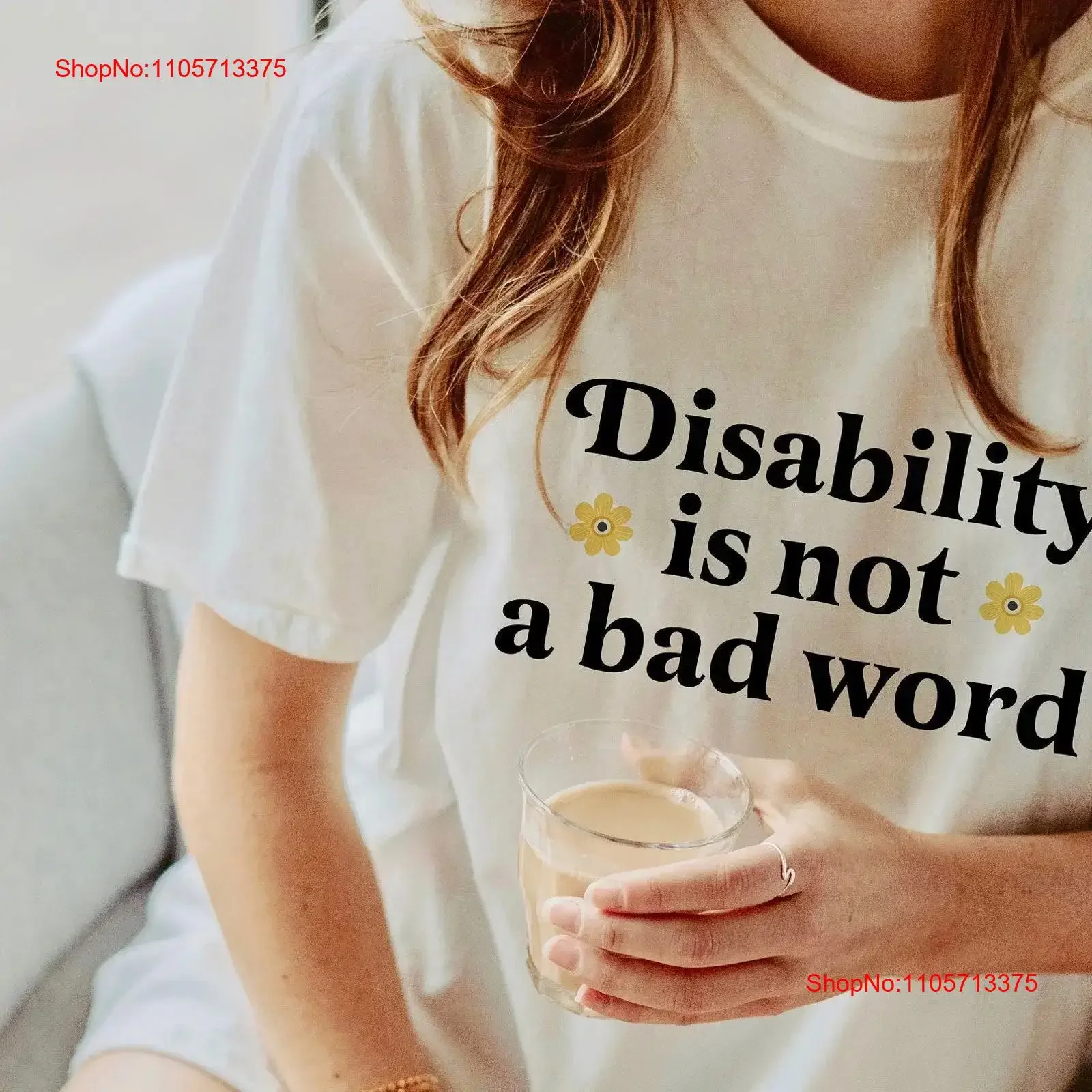 Disability is not a bad word hidden shirt disabled chronic pain alzheimer fibromyalgia ehlers danlos vintage Washed graphic