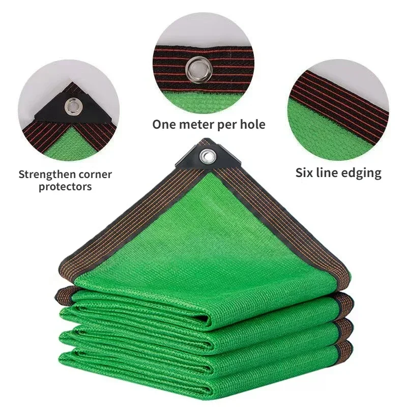 Sunshade Net,Thickened Double-layer Sunscreen Net,Sun Insulation Courtyard Outdoor Canopy,Balcony Privacy Net, Roof Insulation