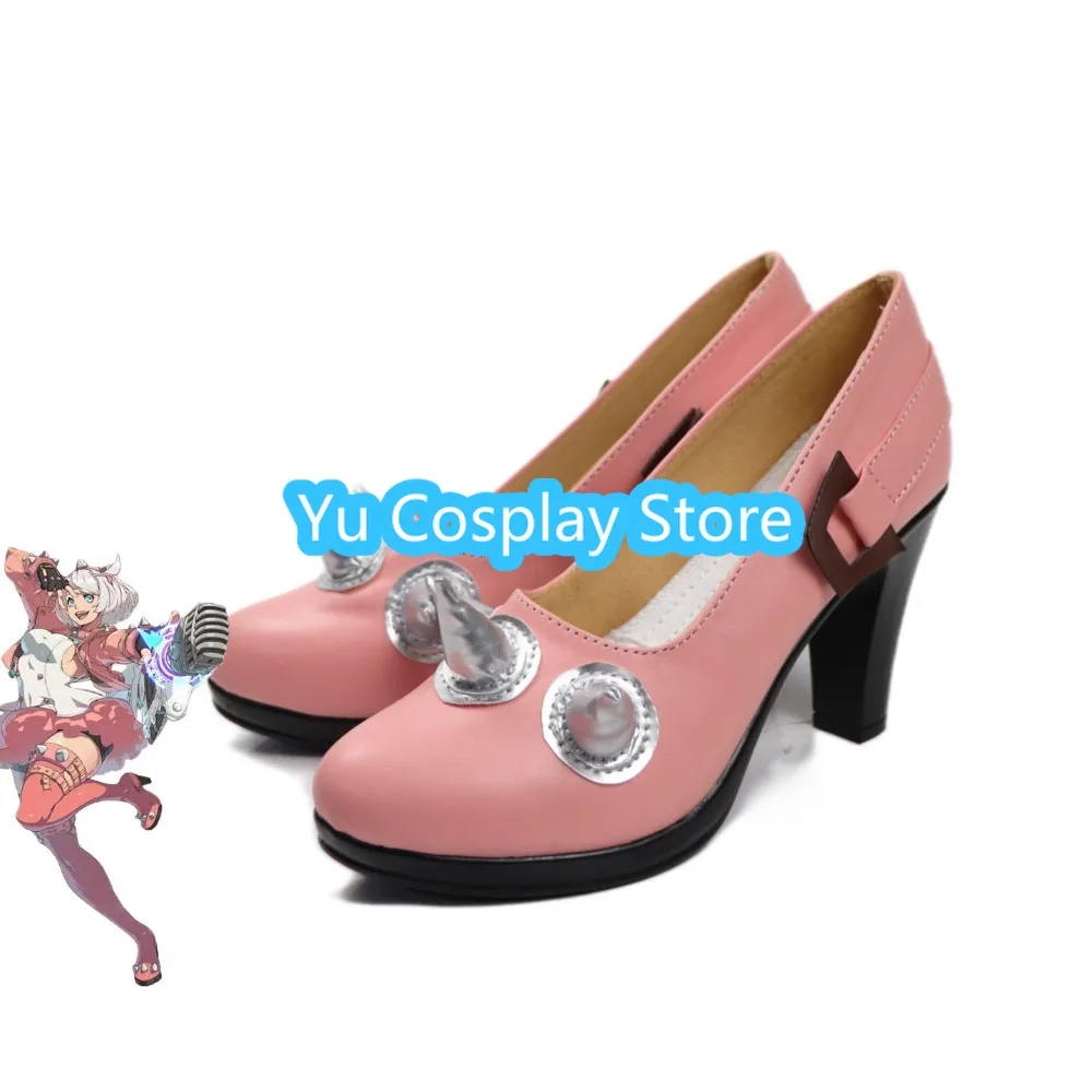 Shoe Anime Custom Cosplay Women's Shoes Elphelt Valentine Happy Birthday Halloween Party High Heels