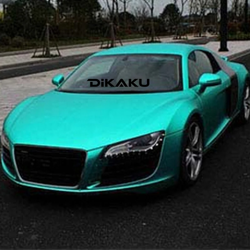 Premium Stain Matte Miami Teal Premium Vinyl Wrap Foil With Air Free Bubble For Vehicle Car Wrapping Decal