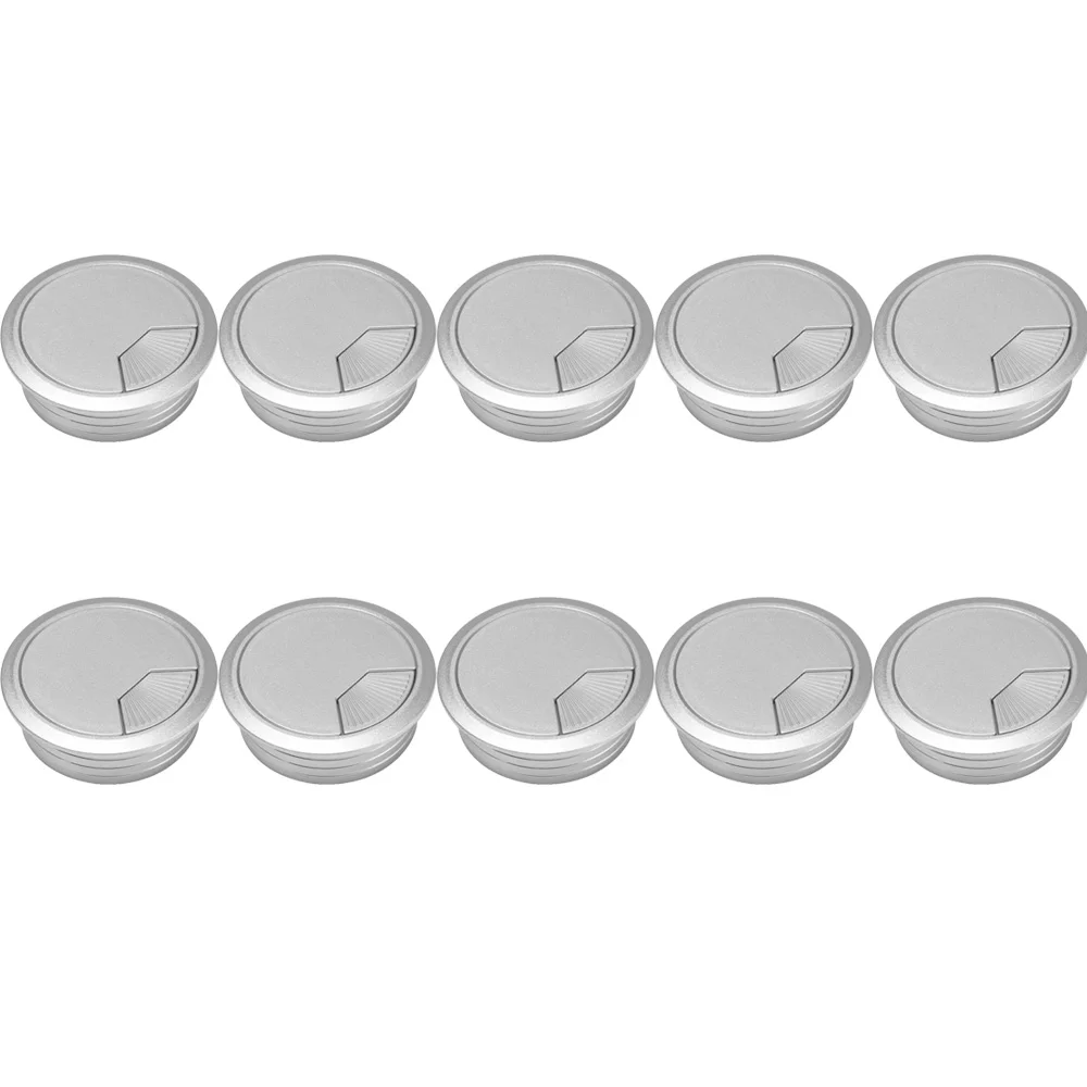 

Plastic Decorative Desk PC Computer Thread Organizer Table Grommet Line Hole Cover Cable Hole Cover Wire Storage Rack