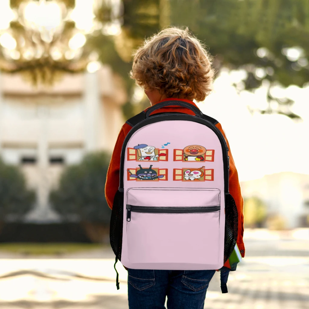 Brood-Superrman Nieuwe Vrouwelijke Mode Jongens Hoge Capaciteit Waterdichte College Rugzak Trendy Meisjes Laptop Schooltassen 17Inch ﻿ ﻿