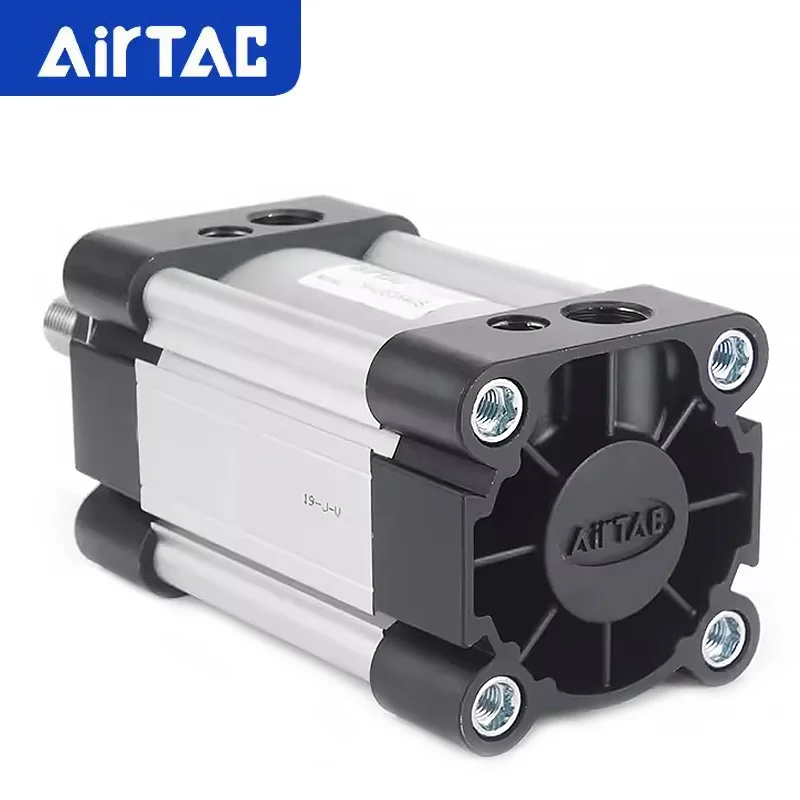 AirTAC SAU Standard Pneumatic Cylinder SAU32 40 50 63 80 100mm High Thrust Stroke 25 50 75 100 200 300 500 1000mm-S With Magnet