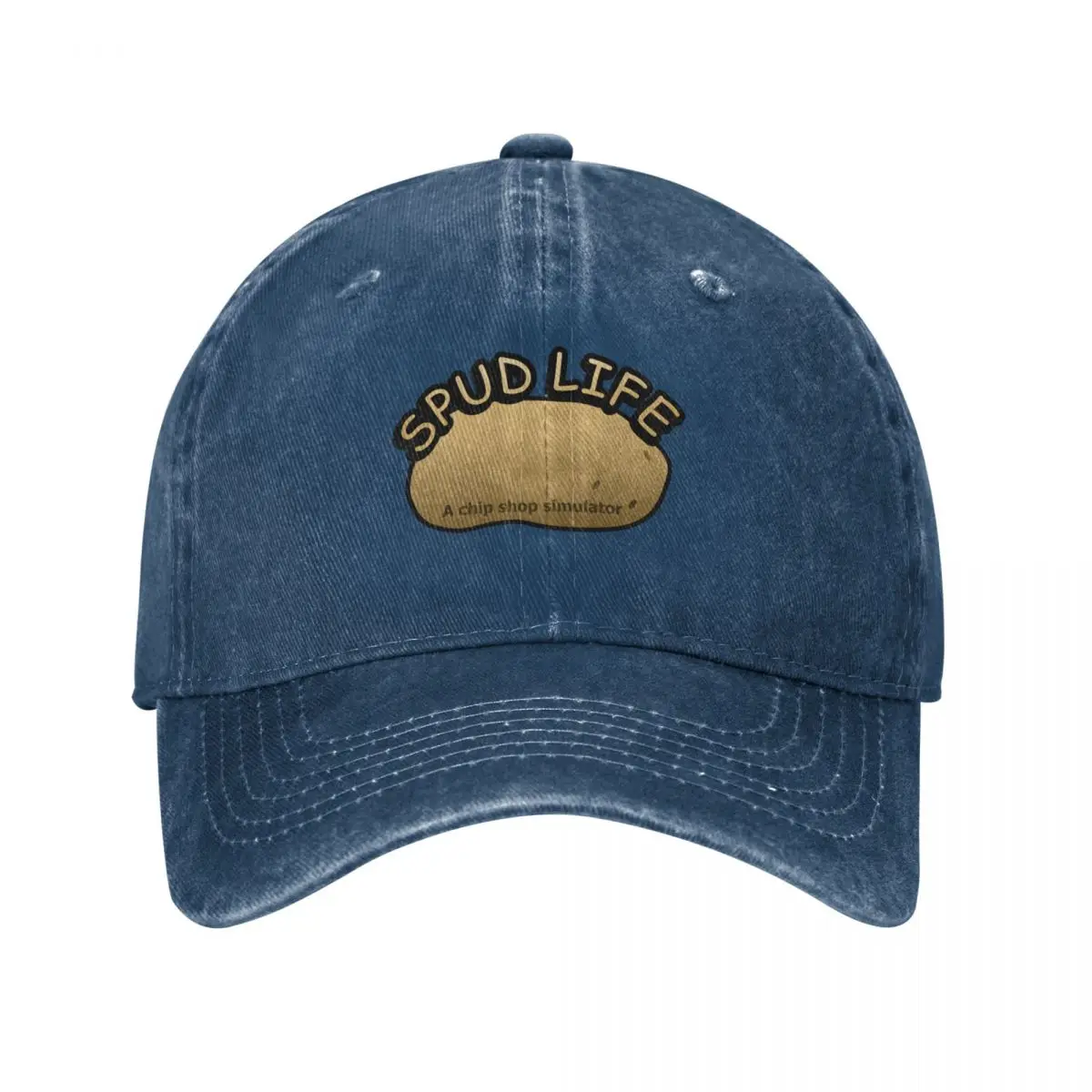 Spud Life splash image Baseball Cap Hat Luxury Brand Sports Cap Anime Mens Caps Women's