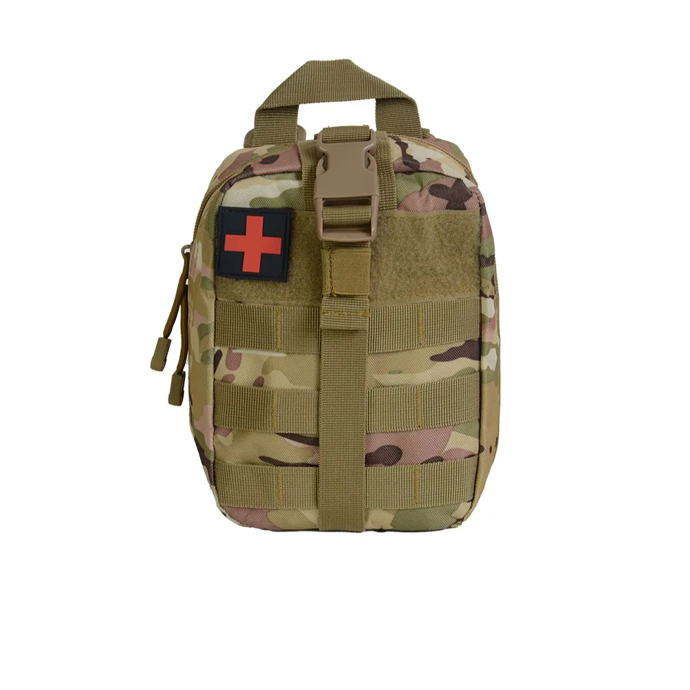 Kit de acessórios médicos táticos, pacote de cintura, caminhadas, camuflagem, escalada ao ar livre, primeiros socorros sobrevivência