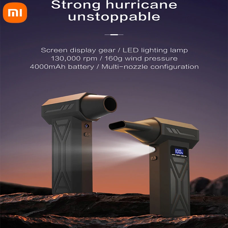 

XIAOMI MIJIA, июнь 2025 года, новый жестокий турбовентилятор, жестокий вентилятор, высокоскоростной пылесос, ручной портативный пылесос