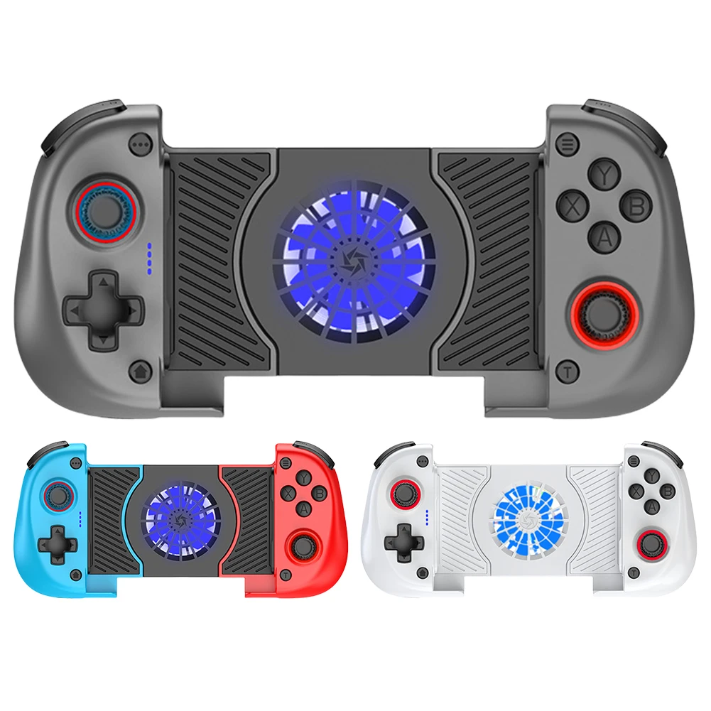X3 Wireless Phone Controller Hall Effect Joystick Bluetooth-Compatible Extendable Gamepad for Android Phone iOS iPhone PC Switch