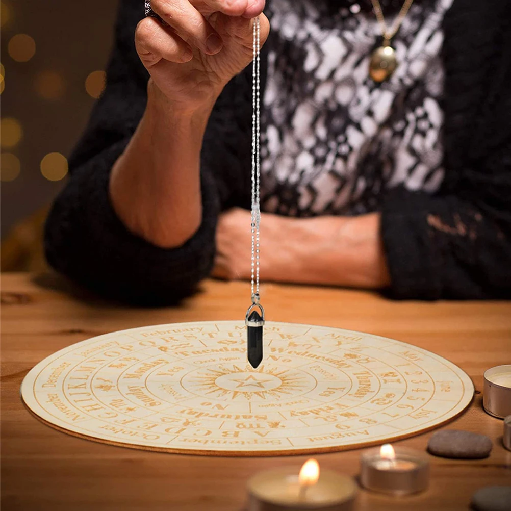 

Wooden Divination Board Perfect Solution for Divination Table Decoration High Quality Material Mysterious Atmosphere Wiccan