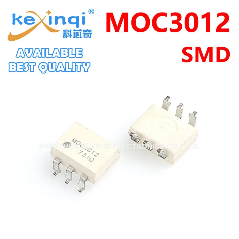 10pcs MOC3012 SMD MOC3012 DIP SMD SOP6/ DIP6 ELectro-optical Coupler Optocoupler