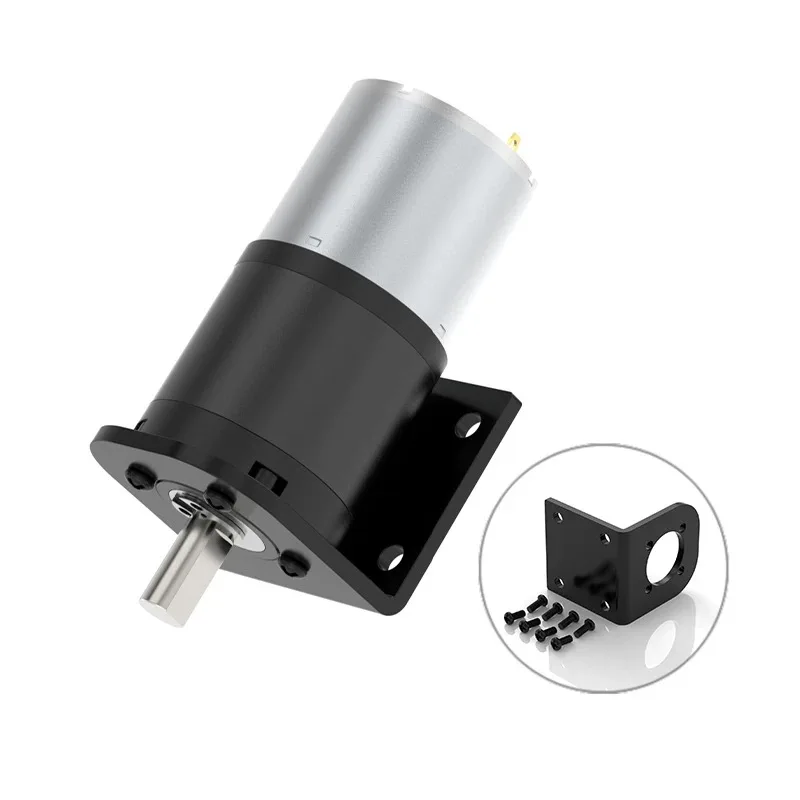 36GP-3530 36mm Metal Planetary Gear Motor 12V 24V, 6mm/8mm Shaft, CW CCW Reversible 8-1621RPM Adjustable Speed DC Motor