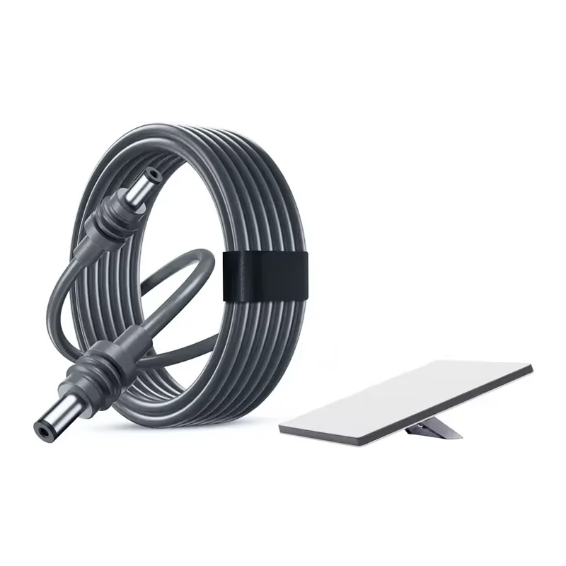 Starlink Mini DC Male‑to‑Male Power Cable, 18AWG Tinned Copper, 5.0mm OD Waterproof Cord, Plug‑and‑Play
