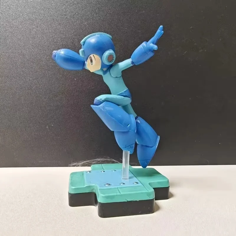 Figuras de Anime de Rockman, Mega Man, Adorno de Escritorio, Modelo de Decoración para Caja de Ordenador, Juguete Coleccionable para Niños, Regalo Festivo