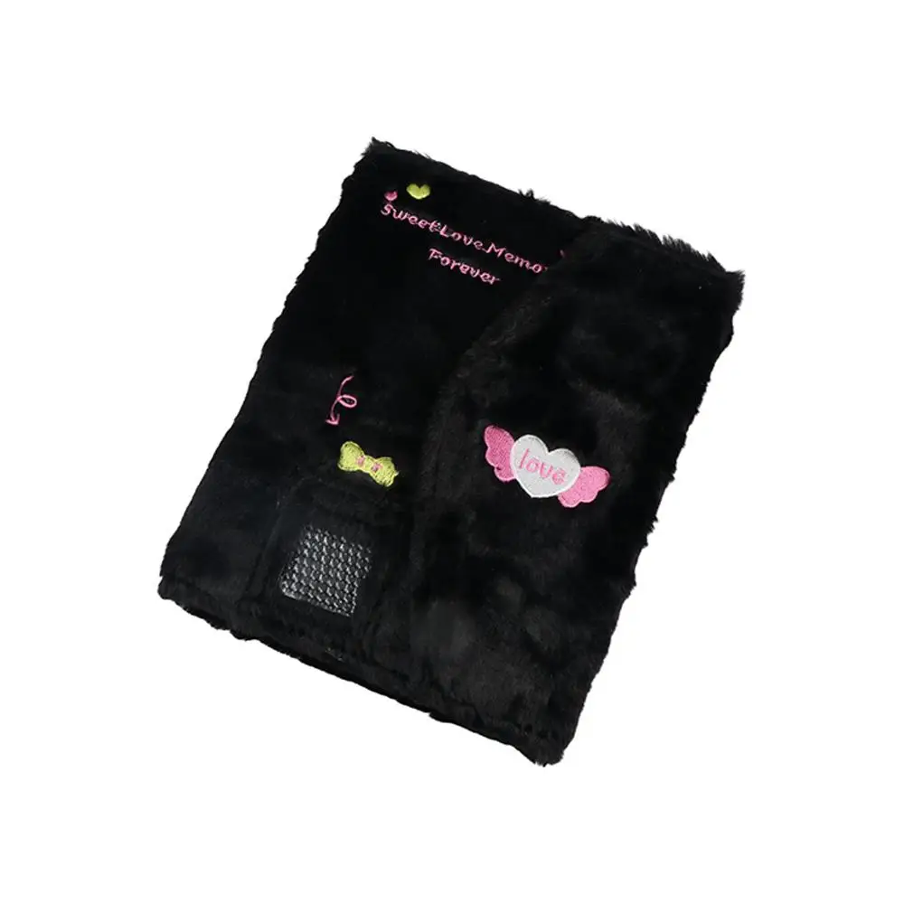 

3 Inch Photo A5 Kpop Idol Photocard Binder Book Jacket Loose-leaf Idol Photo Album Fluffy 6-hole Photo Card Holder
