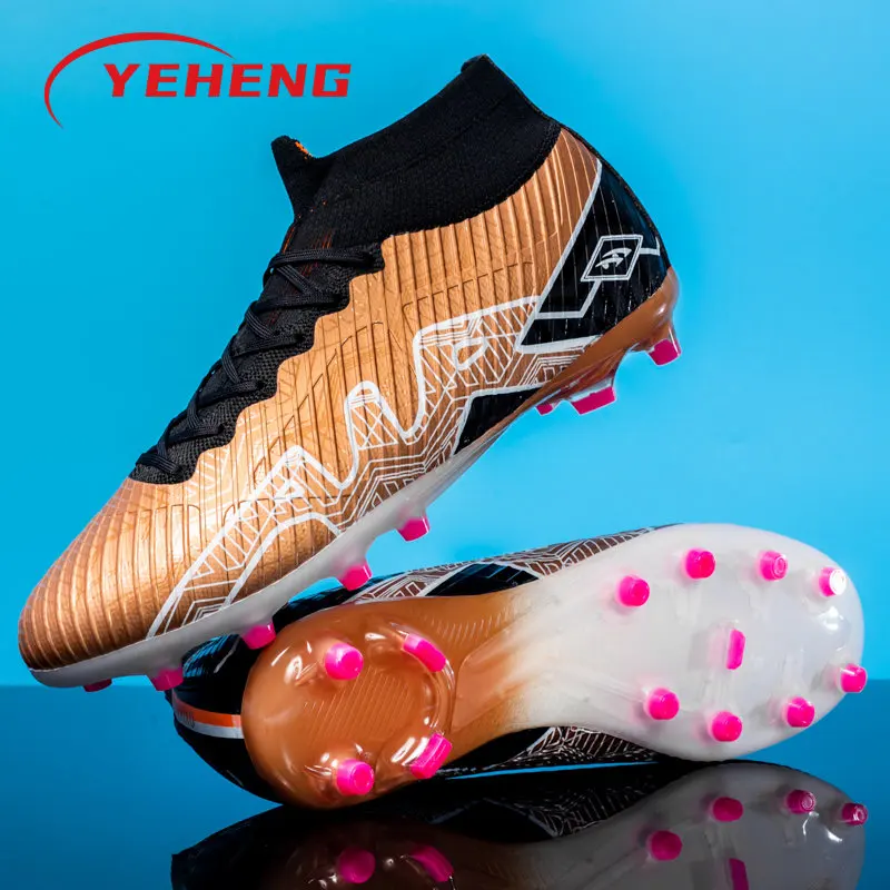 

Men Soccer Shoes Kids Football Boots Women Breathable Soccer Cleats Antiskid Chaussure Football Shoes Outdoor Football Shoes