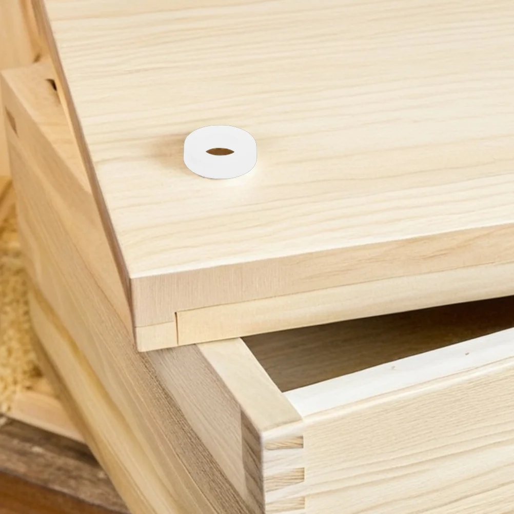 

200pcs White Drum Washers For Snare Drum Cymbal Mount Bracket Percussion Instrument Pads Accessories Durable Mute Pads Set