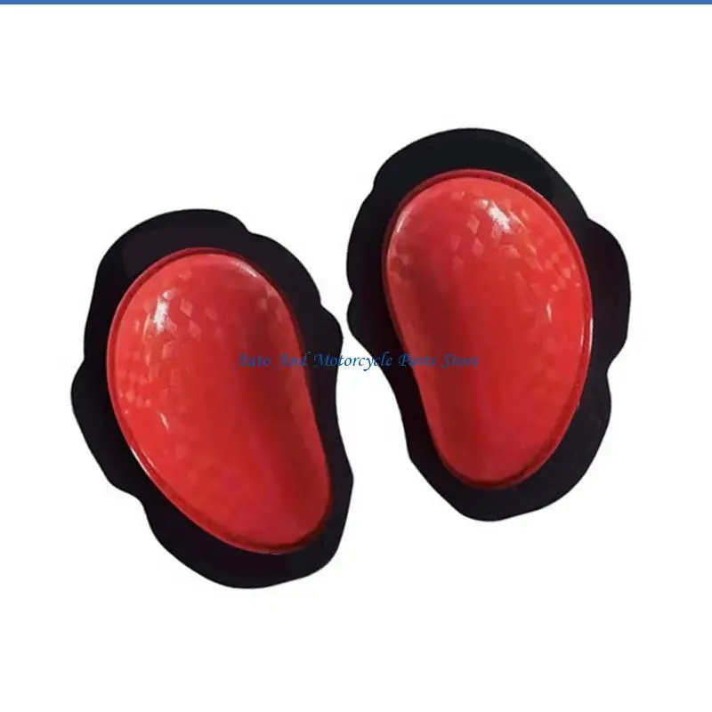 P9FD 2pc Slider Bending Grinding Knee Bag Motorcycle Knee Pads Shock Absorption