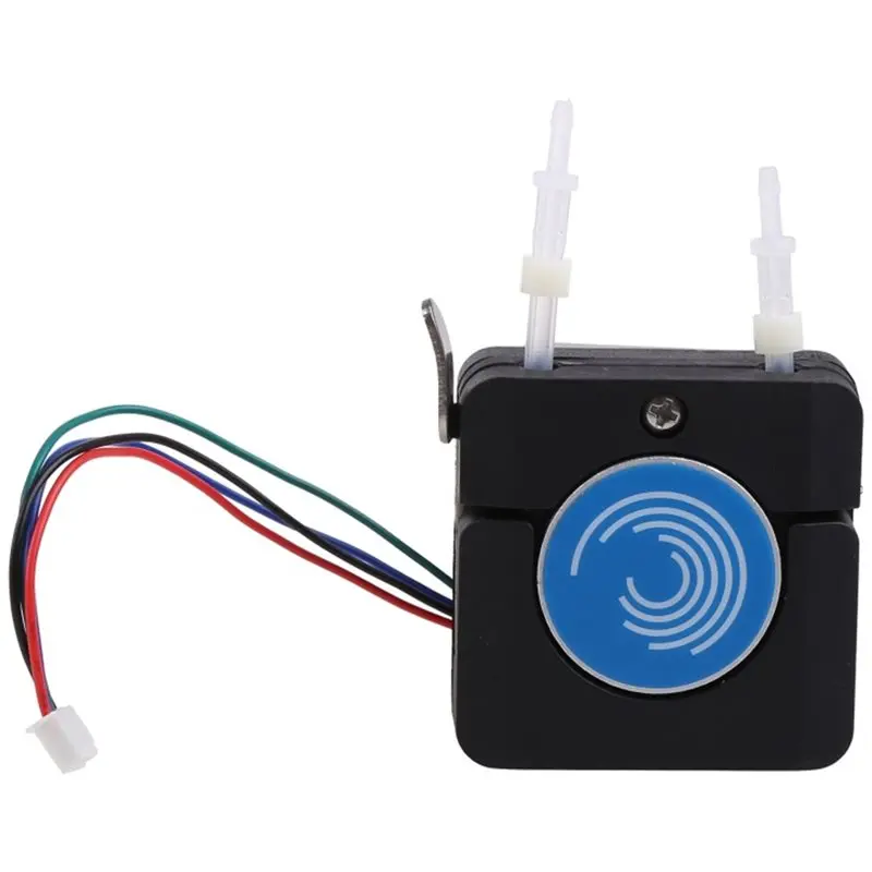 AT19-Small Peristaltic Pump With 42 Stepper Motor Dosing Tubing Hose Pump Quick-Change Tube Device 0-160M Flux