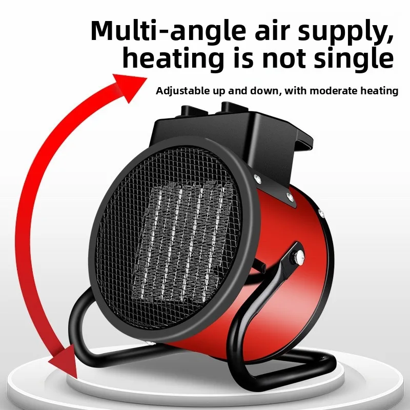 Portable Ceramic Electric Heater Thermostat Air Heater Radiator Room Fast Heating Automatic Shut Off Safety Function 2000W 3000W