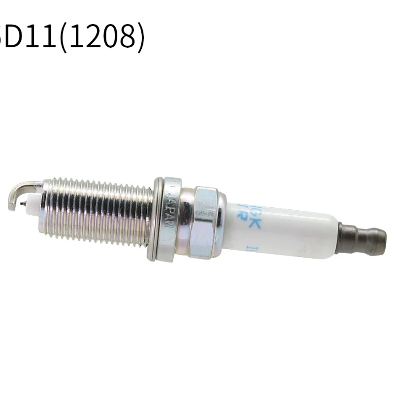 4PCS Iridium Platinum Spark plug ILZFR6D11 1208 is suitable for 3 Series logo 307 Citroen C4L