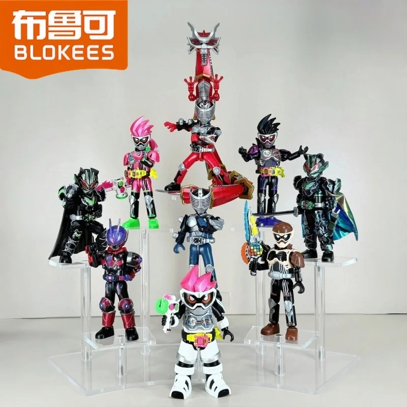 

Blokees Kamen Rider Gv03 Series Blind Box Tycoon The Blade Of The Martial God Ryuki Фигурка Красного Дракона Блоки Модель Игрушка Мальчик Подарки