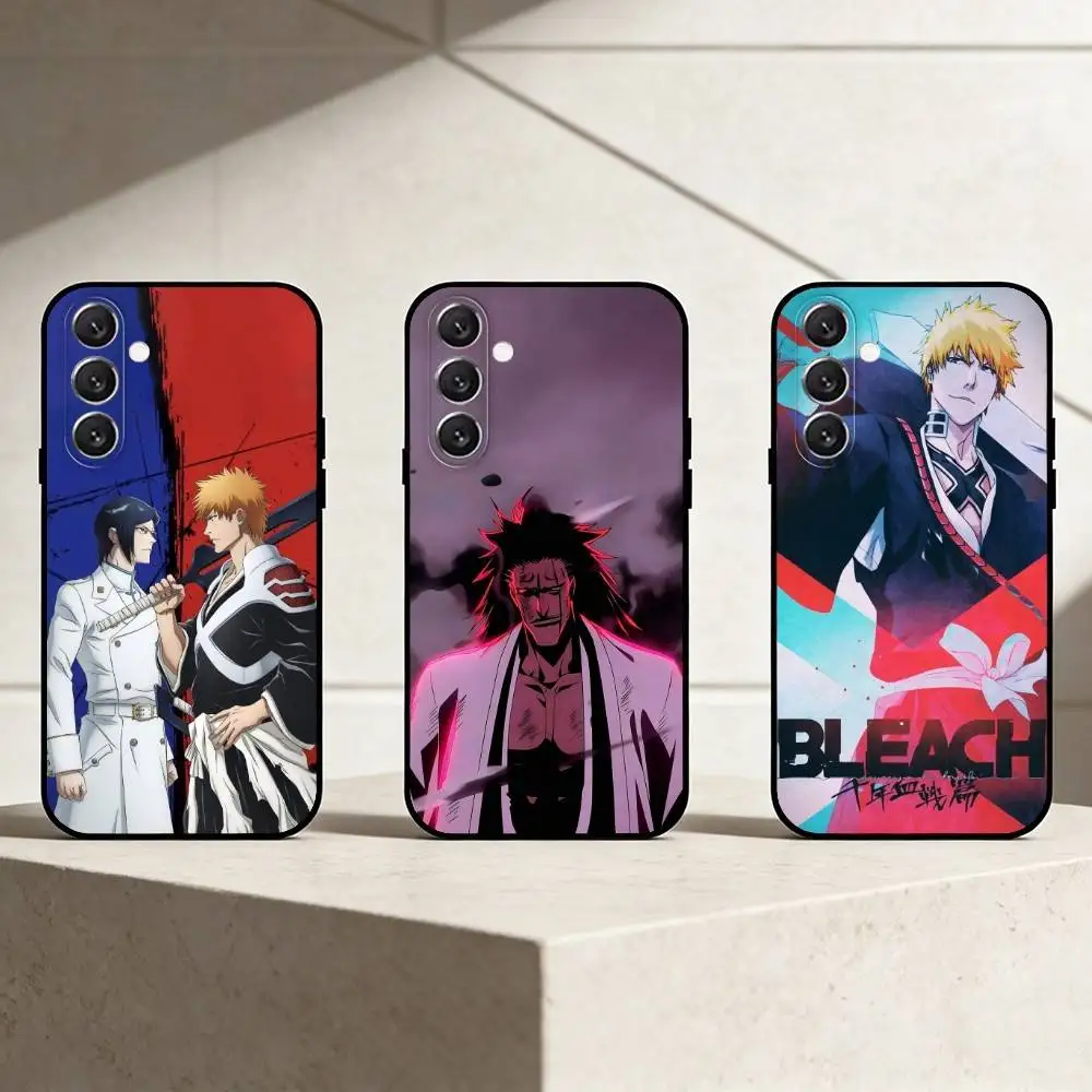B-Bleachs Phone Case For Samsung Galaxy A13,21s,22,31,32,52,53,71,72,73,Soft Black Cover