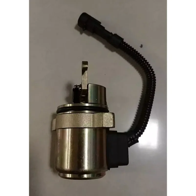 Generator Accessories 24V Flameout Solenoid Valve 04287584 Flameout Switch Oil-cut Solenoid Valve with Groove