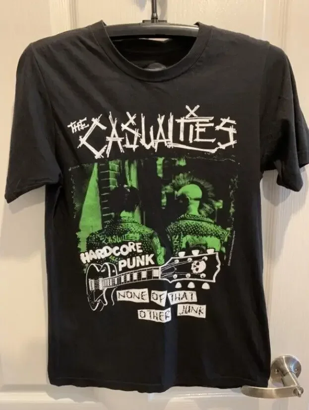 

Rare The CASUALTIES t-shirt, STREET PUNK, gift for fan TE7729