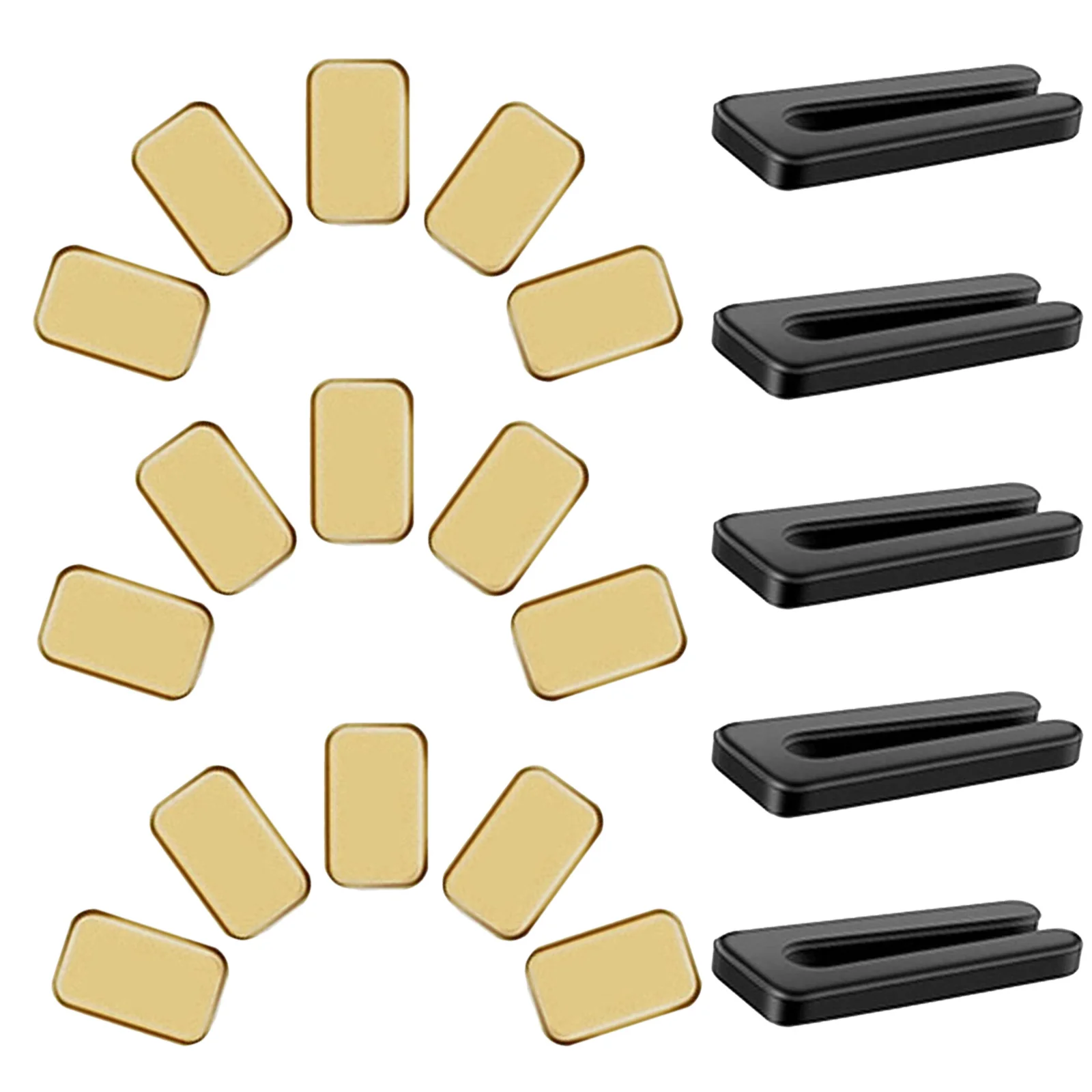 

5Sets Ceiling Fan Blades Balancing Kit Fan Balancing Clips Self Adhesive Weights Metal Epoxy Resin Reduce Wobble Motor Wear