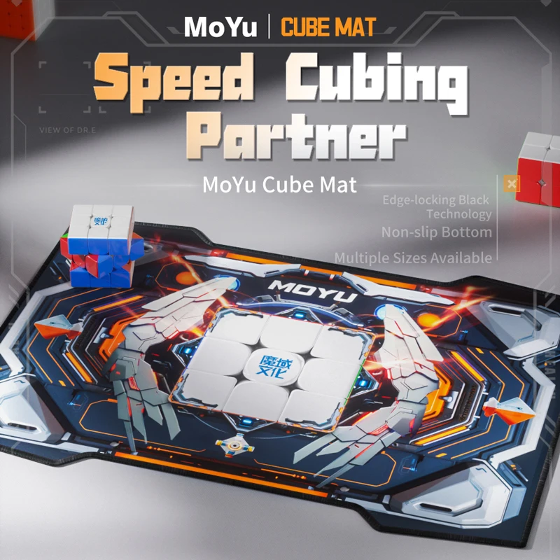 MOYU Cyberpunk / CFOP Training Mat Professional Magic Cube Related Speed Puzzle Toy Exercise Cubo Magico Competition Mouse Pad