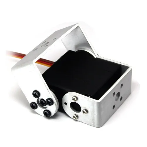 20 قطعة FEETECH الألومنيوم L شكل U شكل RC سيارة قارب التوجيه سيرفو تصاعد حامل قوس رف صالح ل S3003 MG995 MG996 #2