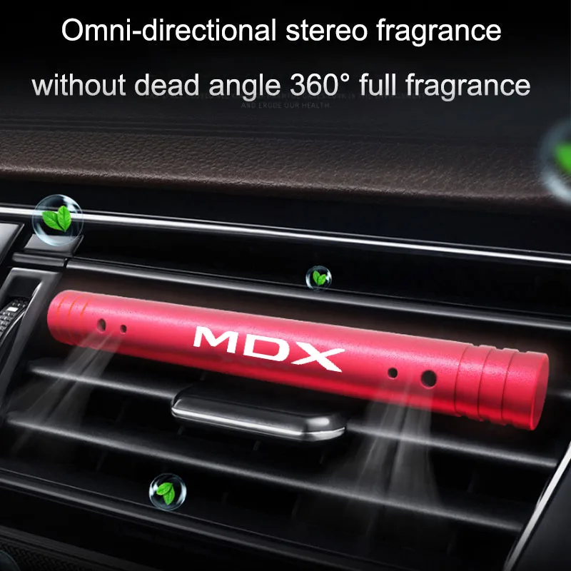 Car Fragrance Air Conditioner Fragrance Clip Air Freshener Solid Stick Air Vent Perfume Flavoring For Acura MDX Auto Accessorie