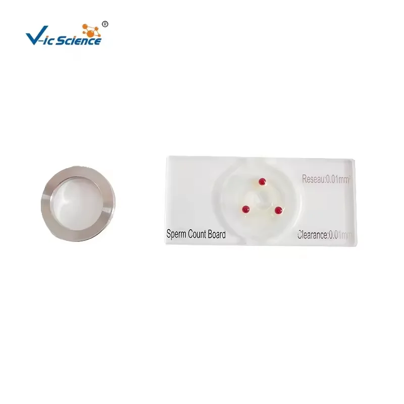 

Medical Glass Material Sperm Counting Chamber