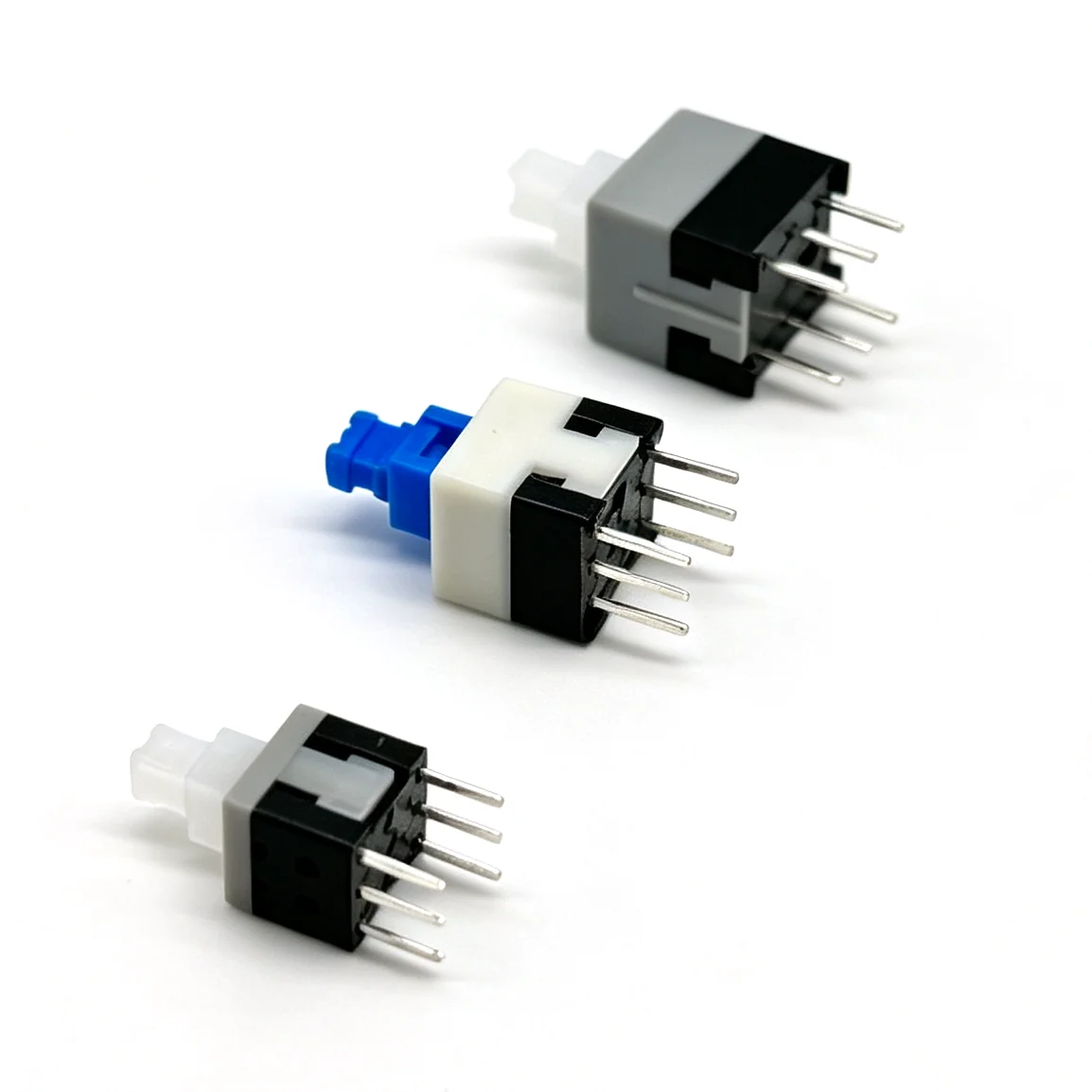 50-100Pcs Self-Locking Switch Push Button Swith Press On Off 6Pin Size 5.8x5.8mm  7x7mm 8.5x8.5mm
