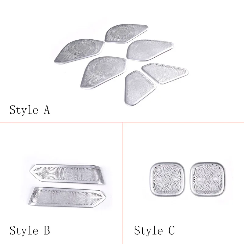 For Land Rover Range Rover Vogue L460 2023 Stainless Steel Car Door Horn A-pillar Roof Horn Cover Decorative Frame Accessories