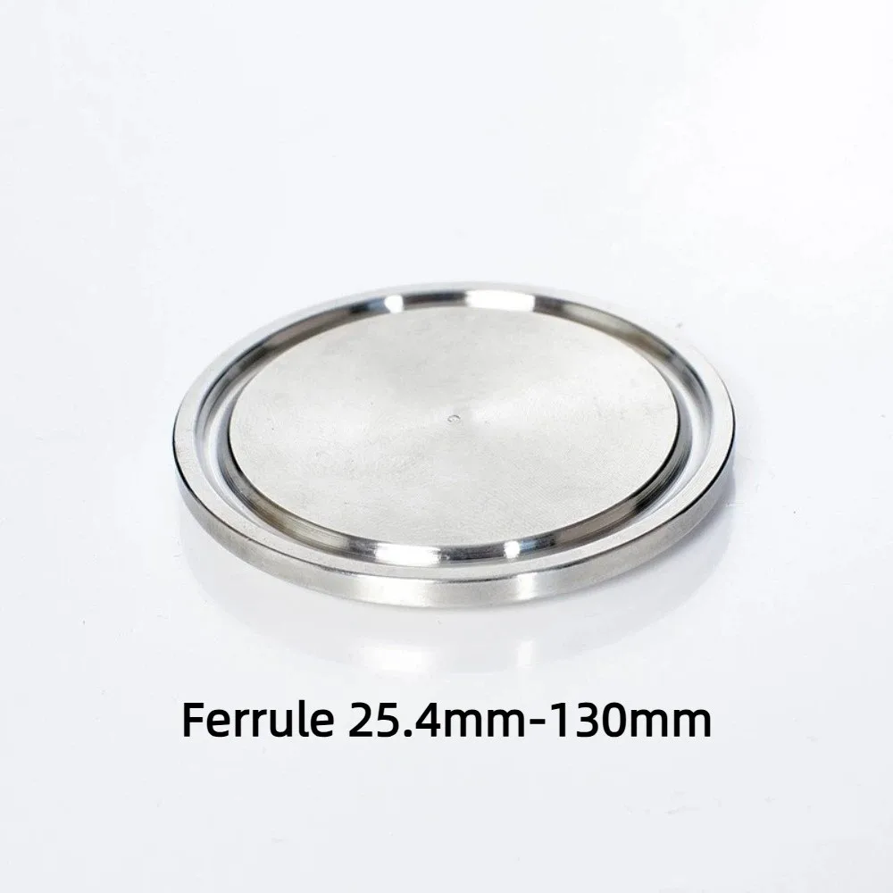 1.5" 2" 3" 4" 6" Tri Clamp TC Blind Cover Stainless Steel Quick Opening Sanitary End Cap Rust Proof Quick Install Blind Disk