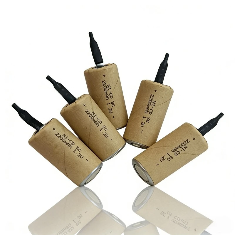 SC Ni-Cd battery 1.2V 2200mAh Hand drill Electric screwdriver model Battery rechargeable  power battery Suitable for power tools