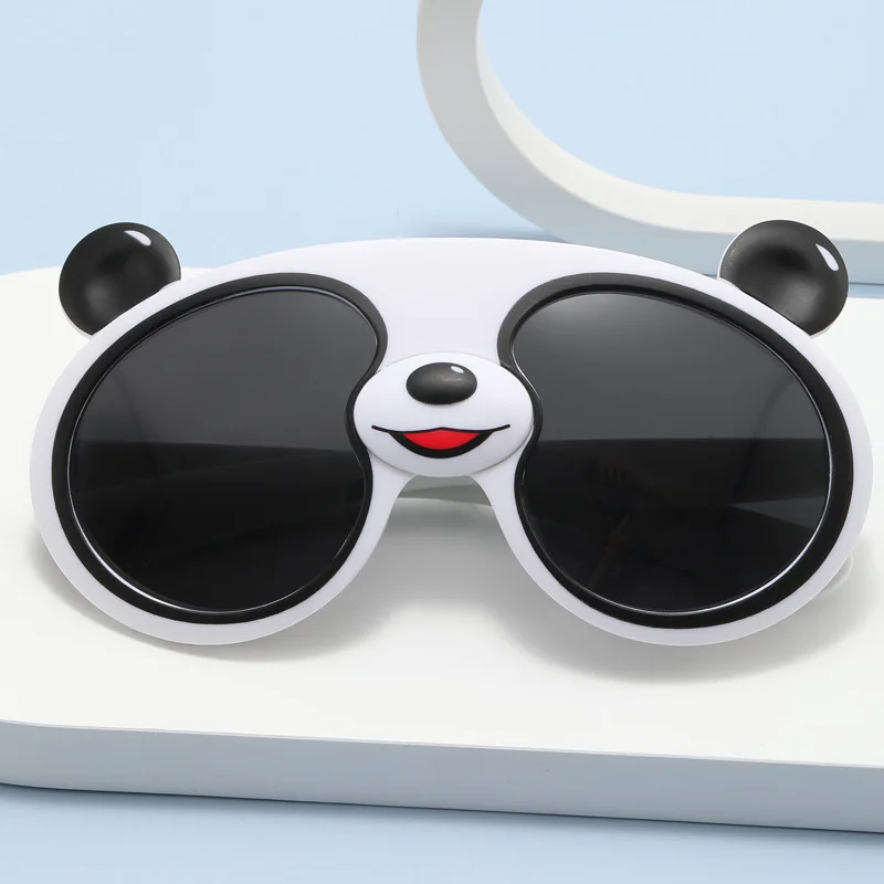 Anime Danganronpa Monokuma Cosplay Glasses Children Cute Cartoon Animal Bear Silicone Sunglasses