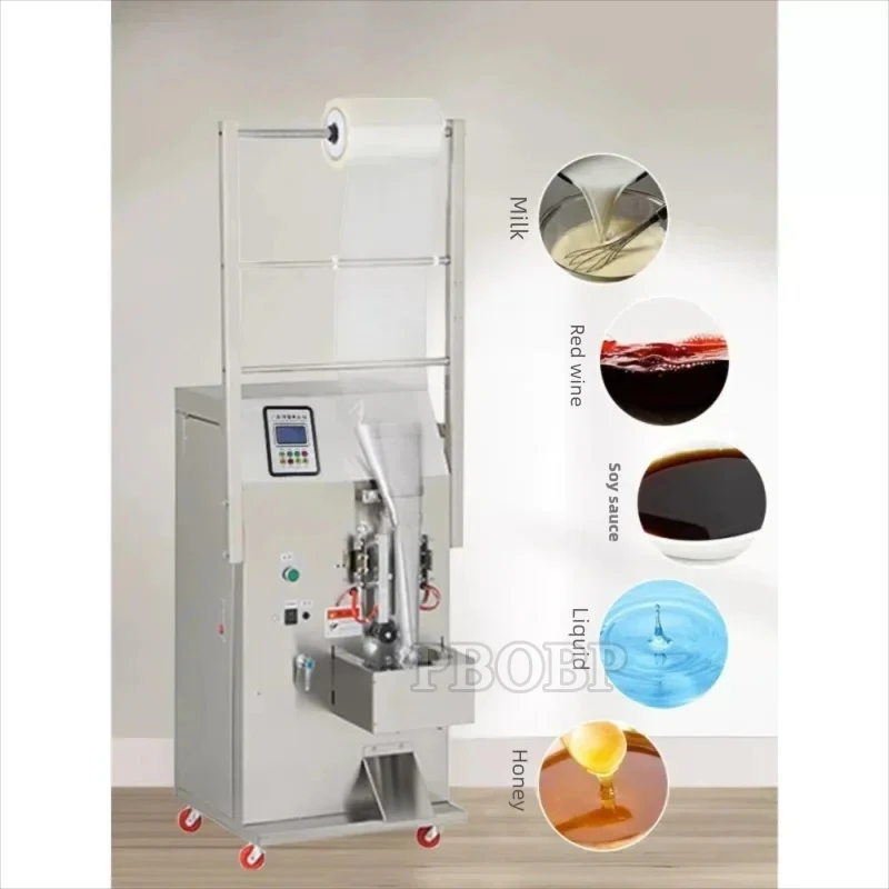 

Automatic Liquid Sauce Packaging Machine Edible Oil Quantitative Filling and Sealing Machine Sealing Bag Machine