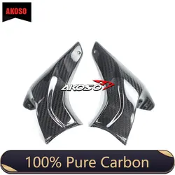 3k Full Carbon Fiber Motorcycle GP Brake Cooler Air Intake Fairings Kit Universal Nmax MT09 Tmax 530 S1000RR CBR650r TMX530 R6