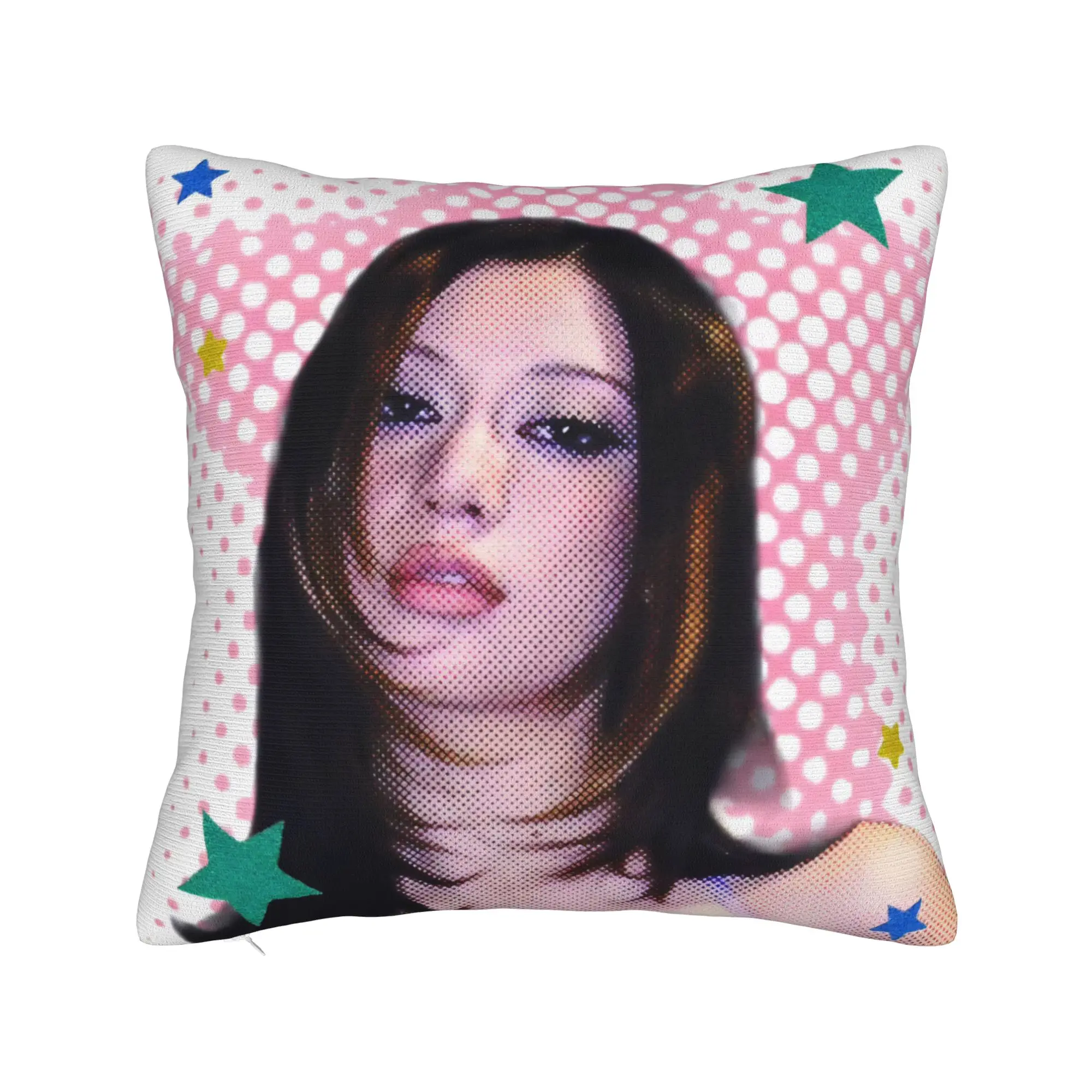Megan Katseyes Kpop Girl Group Pillowcase Printed Cushion Cover Gift  Pillow Case Cover Home Square