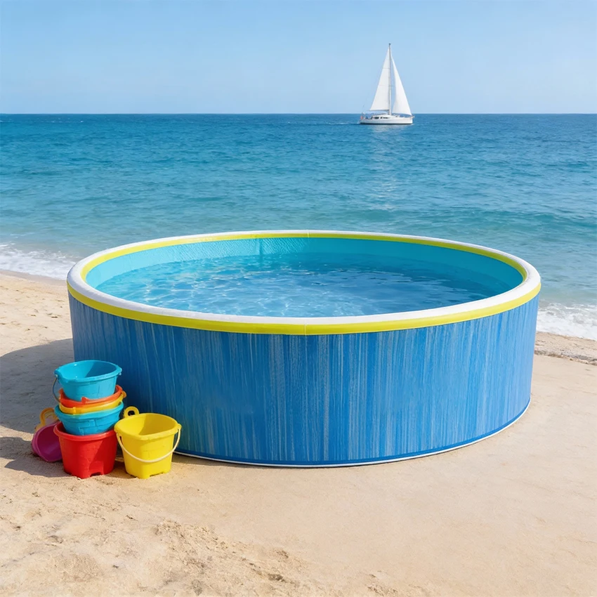 2026 Commercial Large Inflatable Swimming Pool Drop Stitching PVC Material Family Outdoor Rectangular Pool For Kids And Adultspr