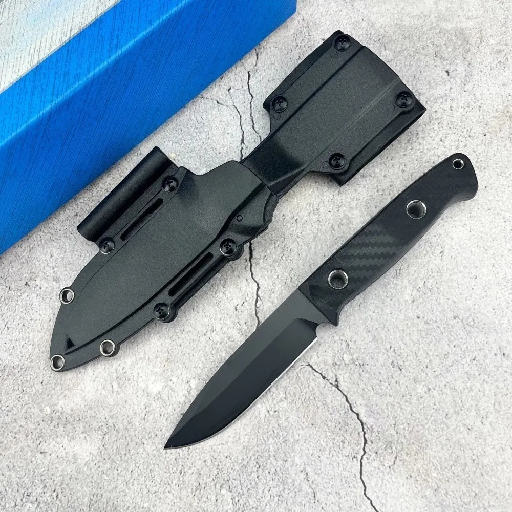 

BM 163BK Нож с фиксированным лезвием Sharp D2 Blade Тактический уличный нож для выживания EDC Охотничий нож для резки Рыбалки Кемпинговый нож с ножнами